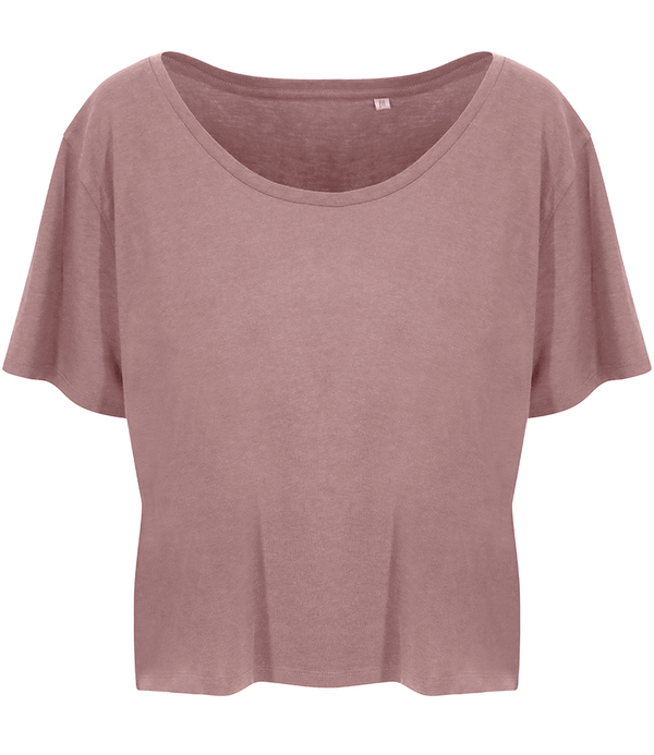 Ecologie Ladies Daintree EcoViscose Cropped T-Shirt