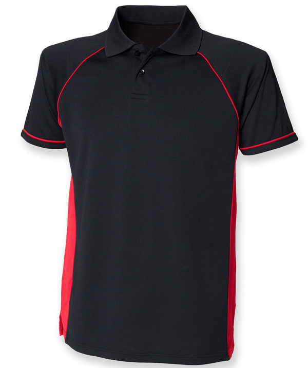 Finden + Hales Performance Panel Polo Shirt
