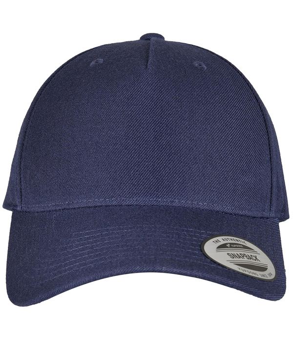 Flexfit 5 Panel Premium Curved Snapback