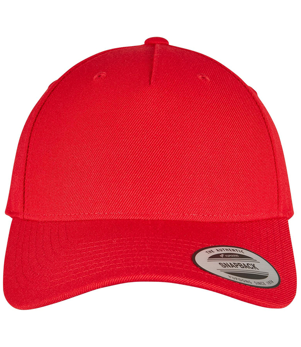 Flexfit 5 Panel Premium Curved Snapback