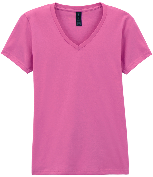Gildan Ladies SoftStyle&reg V Neck T-Shirt