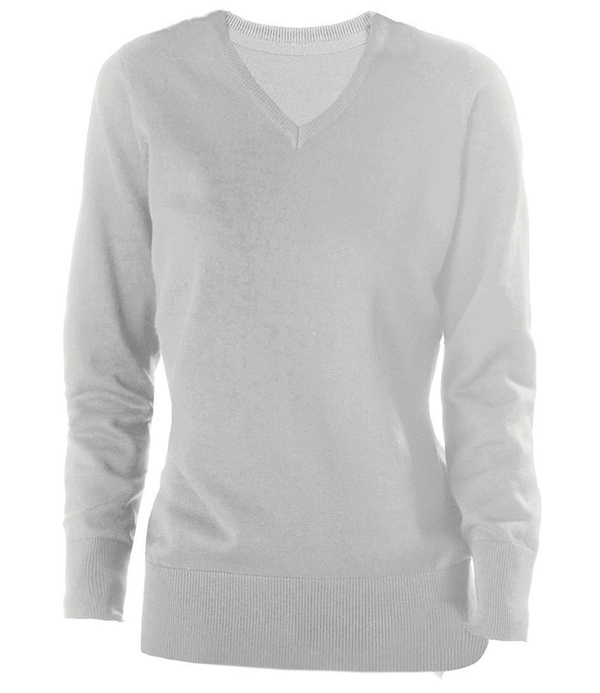 Kariban Ladies Cotton Acrylic V Neck Sweater