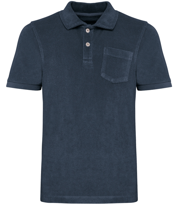 Native Spirit Kids Terry Towel Polo Shirt