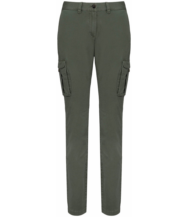 Native Spirit Ladies Washed Cargo Trousers