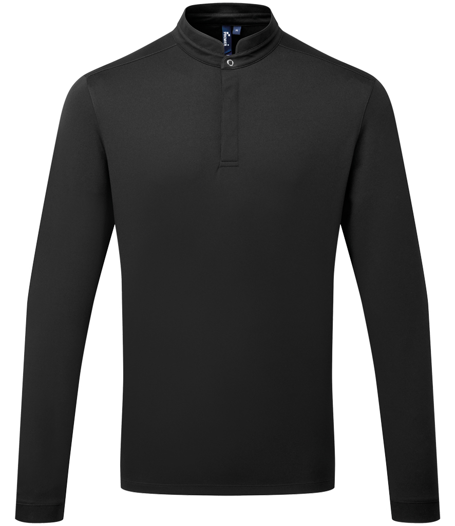 Premier Essential Coolchecker&reg Long Sleeve Chef's Shirt