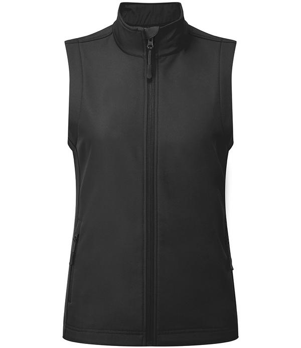 Premier Ladies Windchecker&reg Recycled Printable Soft Shell Gilet