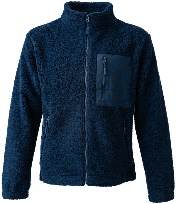 Ravine Unisex Full Zip Borg Fleece Jacket