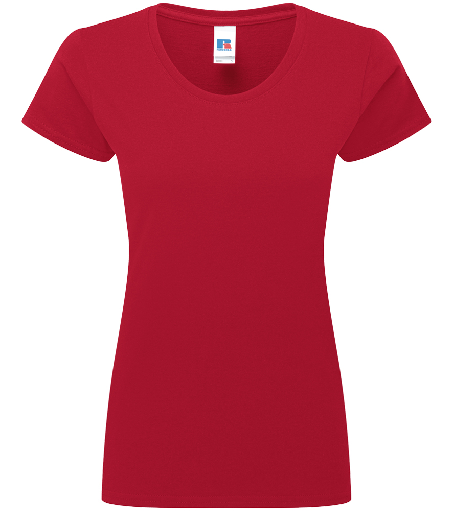 Russell Athletic Ladies Authentic Classic Ringspun T-Shirt