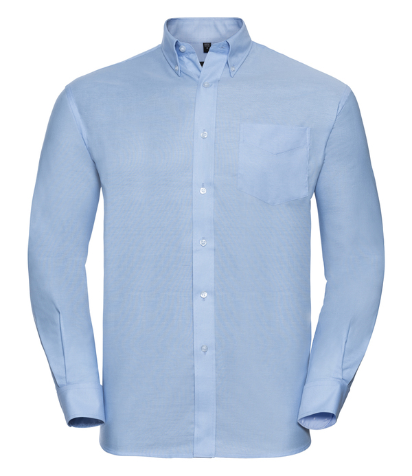 Russell Athletic Collection Long Sleeve Easy Care Oxford Shirt