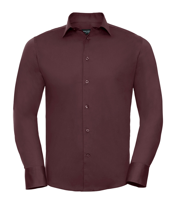 Russell Athletic Collection Long Sleeve Easy Care Fitted Shirt