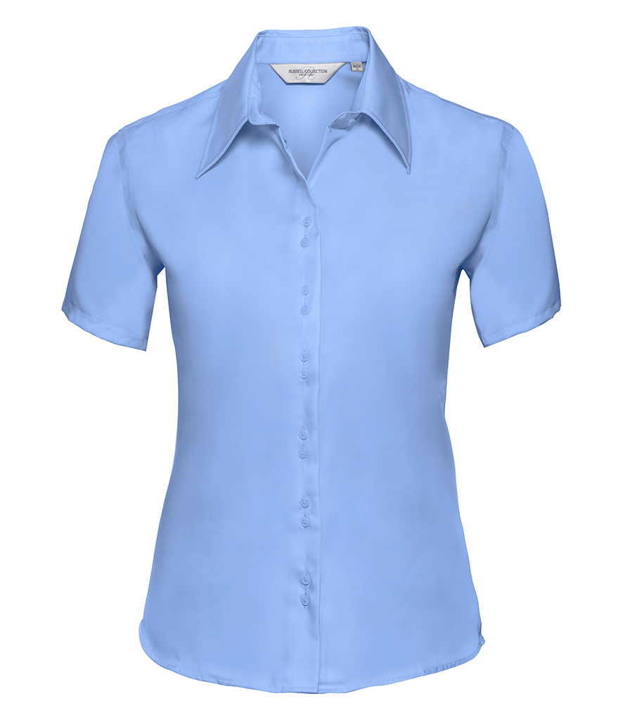 Russell Athletic Collection Ladies Short Sleeve Ultimate Non-Iron Shirt
