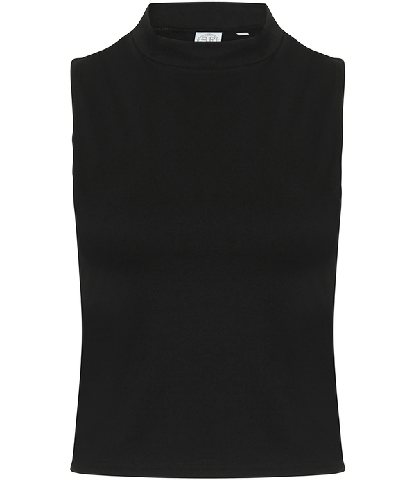 SF Clothing Ladies High Neck Crop Vest