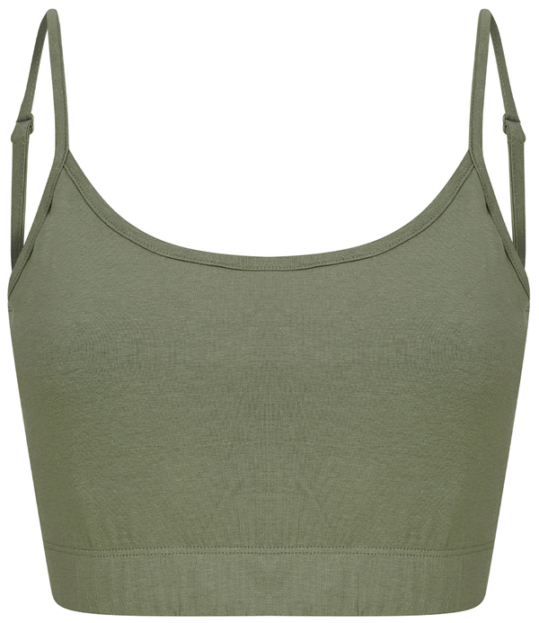SF Clothing Ladies Sustainable Fashion Cropped Cami Vest Top