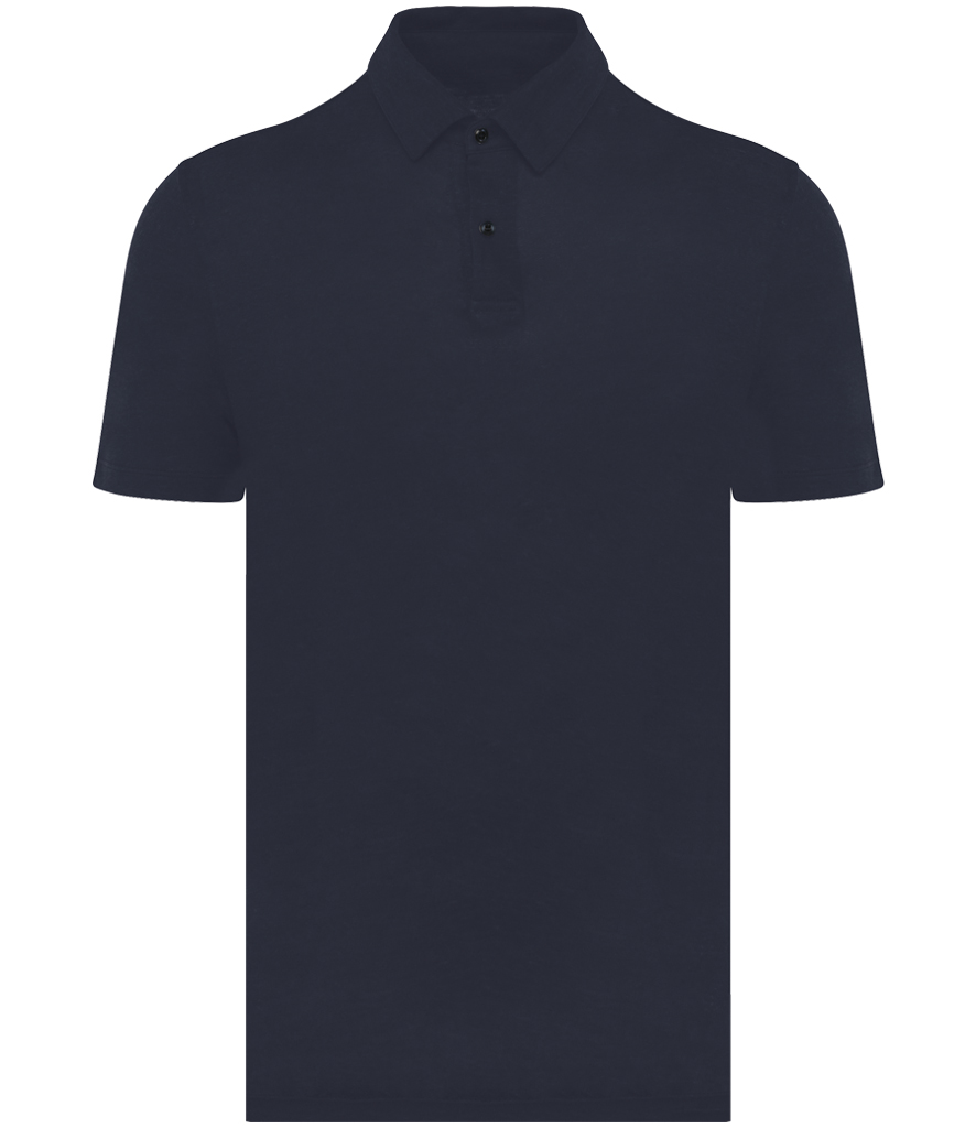 Spasso Knitted Linen Polo Shirt