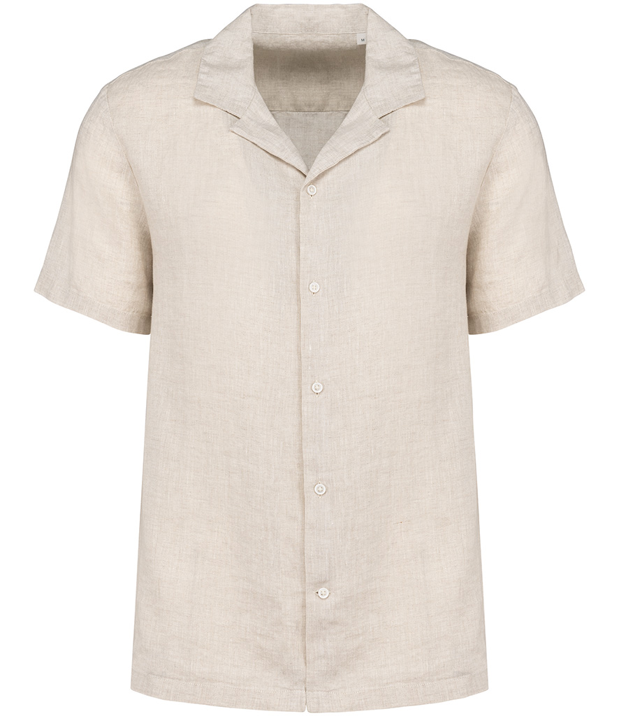 Spasso Short Sleeve Linen Shirt