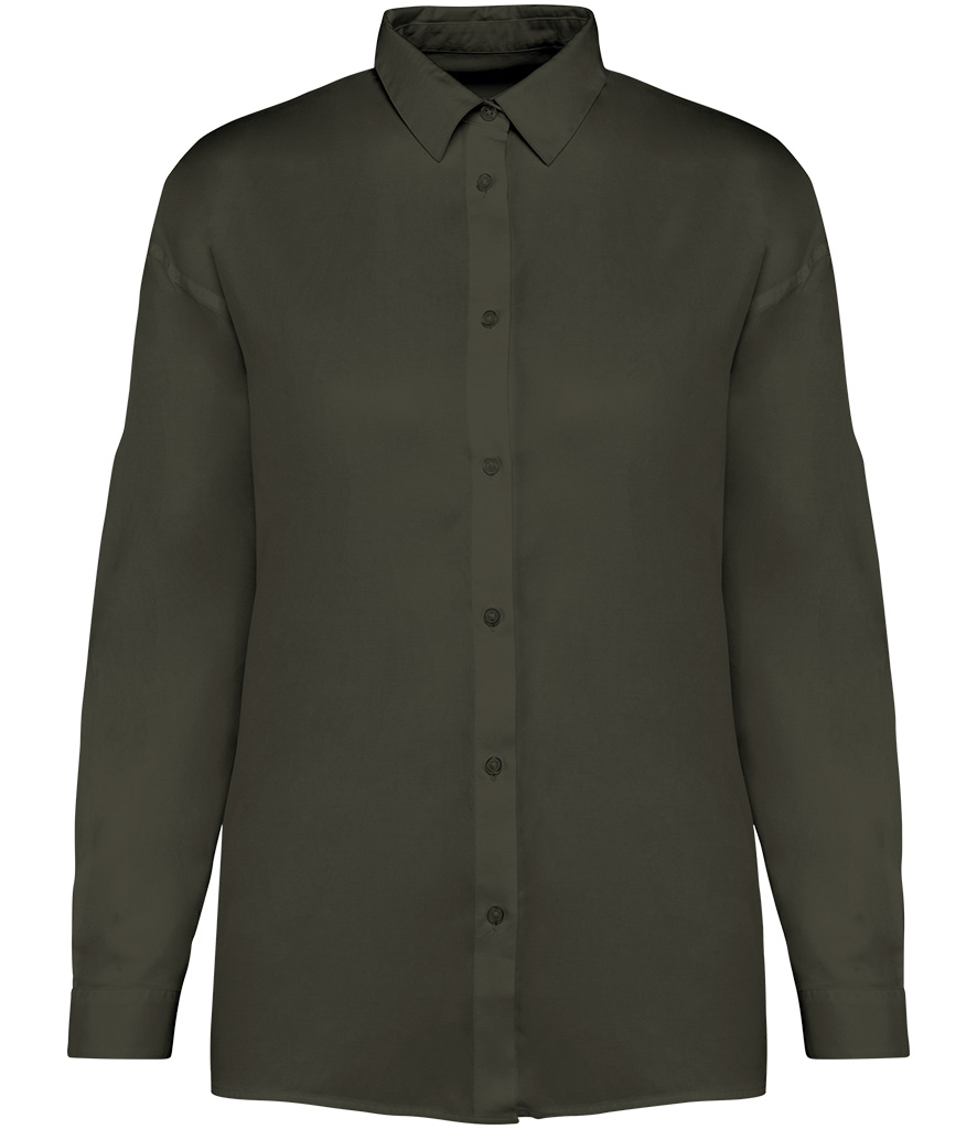 Spasso Ladies Long Sleeve TENCEL™ Shirt