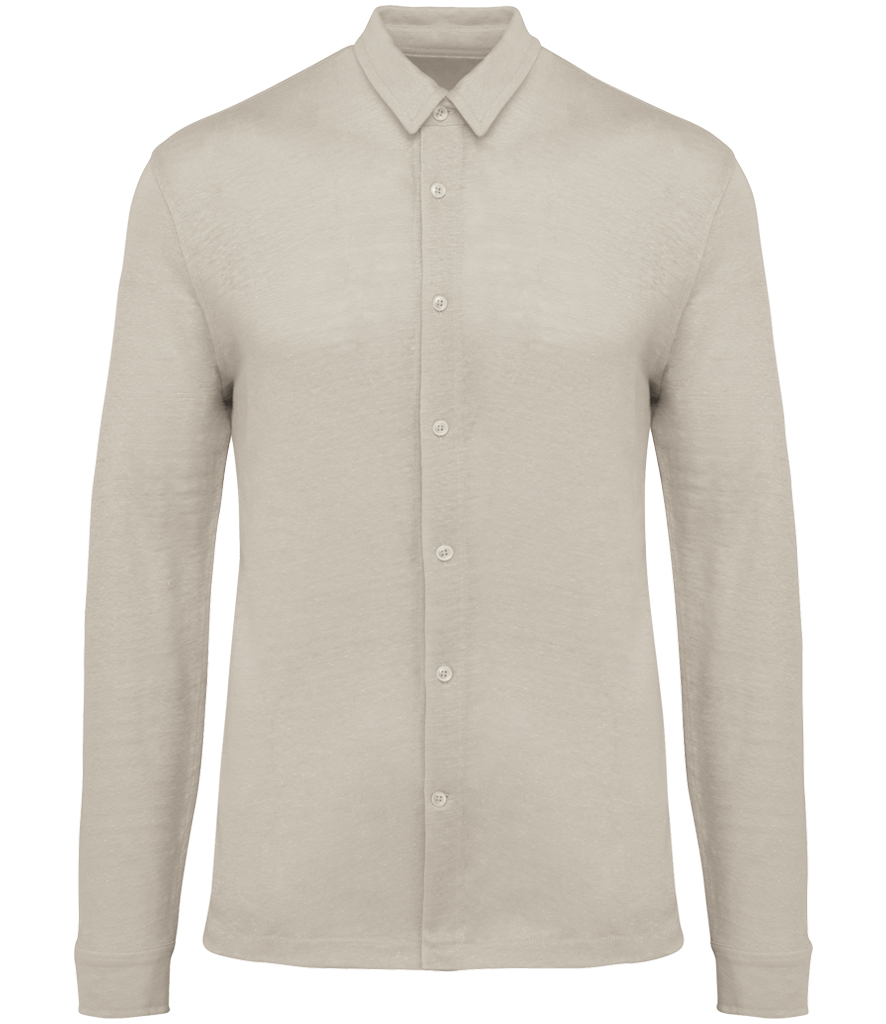 Spasso Long Sleeve Linen Shirt