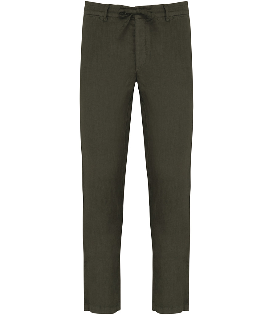Spasso Faded Linen Trousers