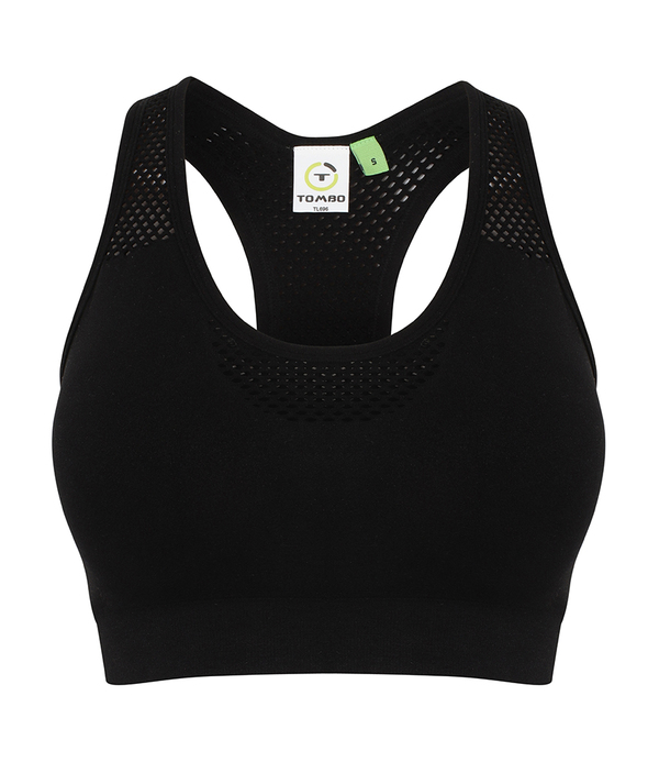Tombo Ladies Seamless Crop Top