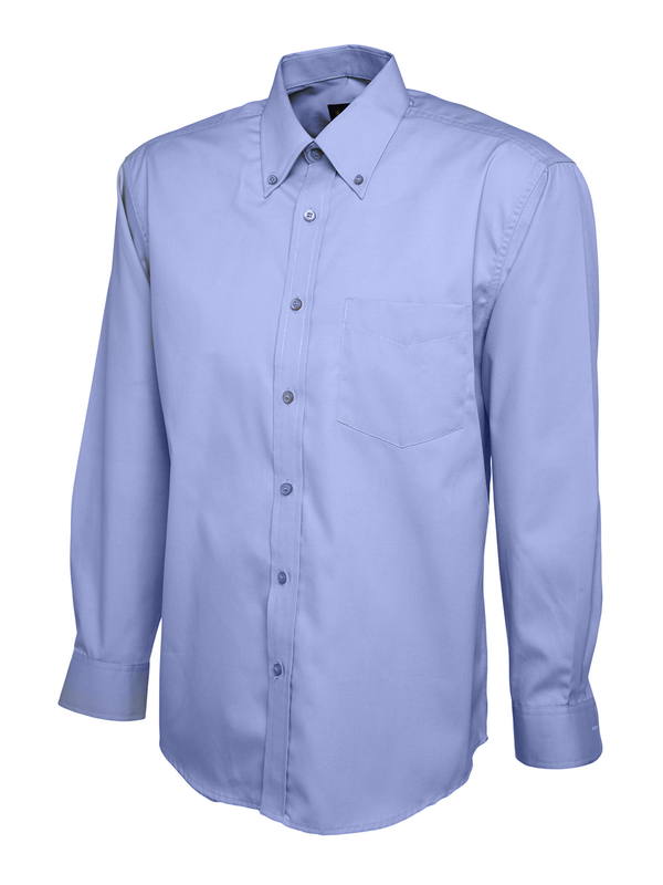 Uneek Mens Pinpoint Oxford Full Sleeve Shirt