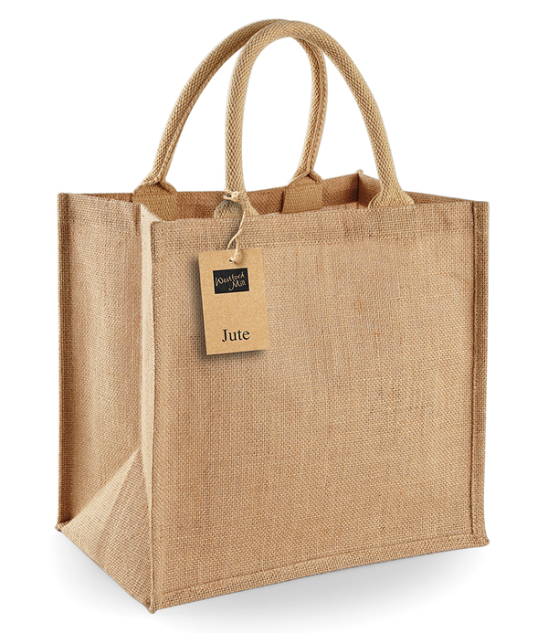 Westford Mill Jute Midi Tote Bag