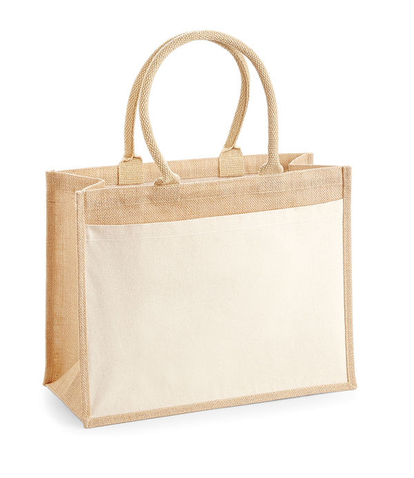 Westford Mill Pocket Jute Shopper