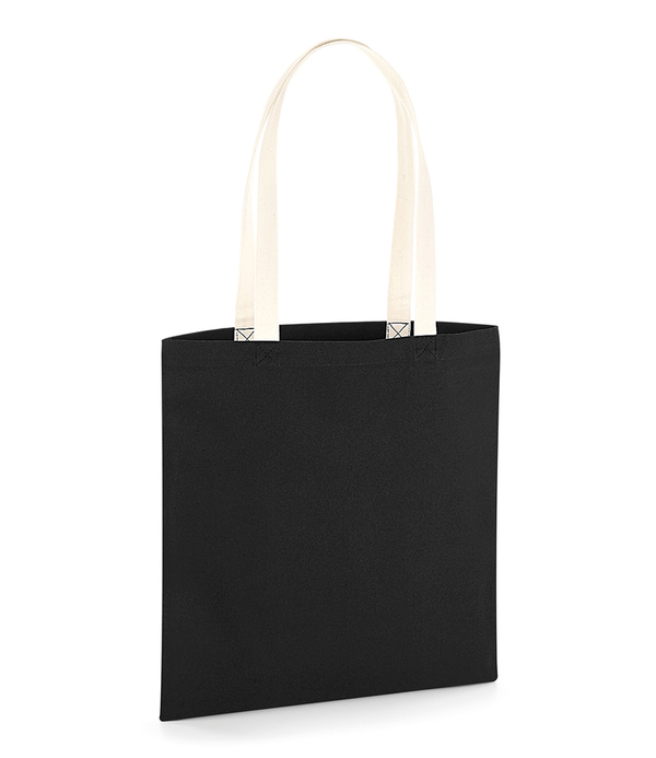 Westford Mill EarthAware&reg Organic Bag For Life - Contrast Handles