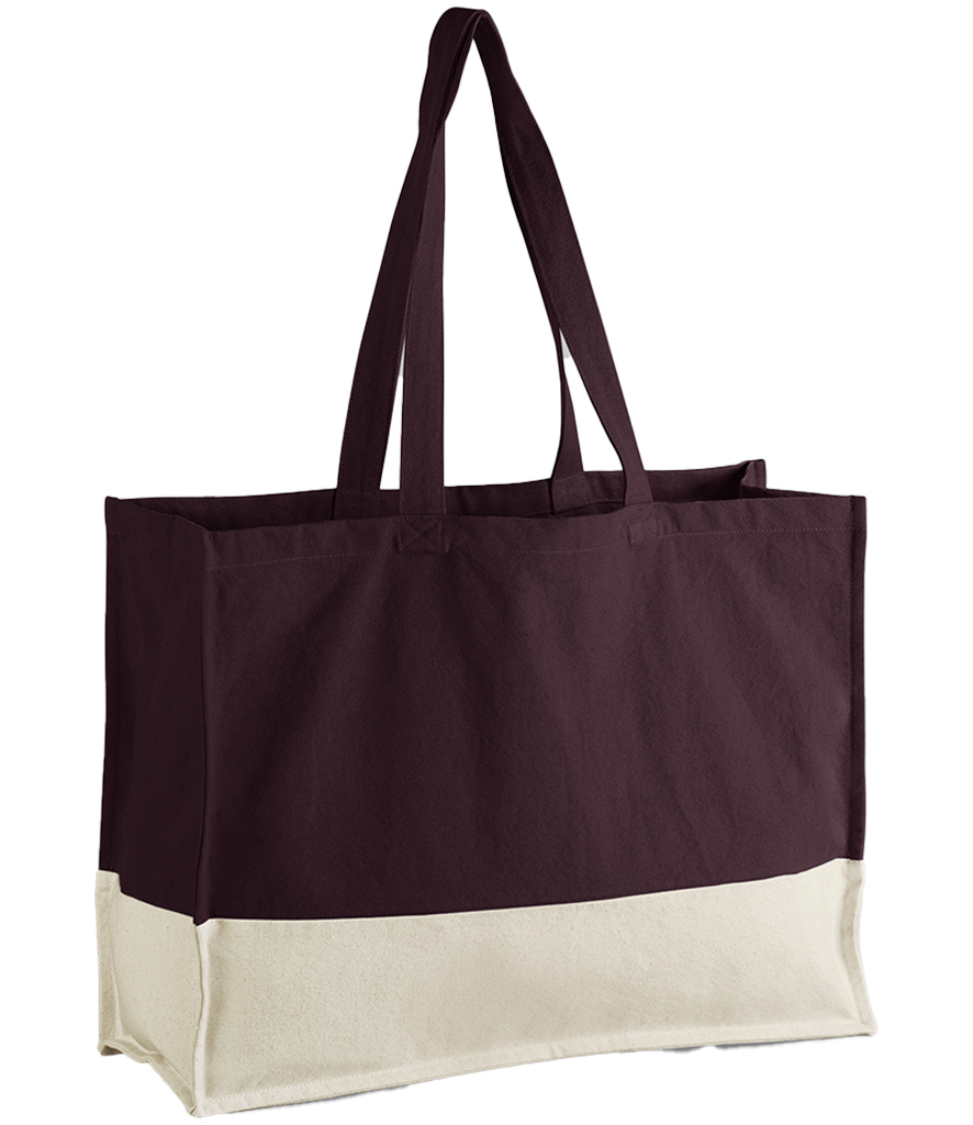 Westford Mill EarthAware&reg Organic Contrast Shopper
