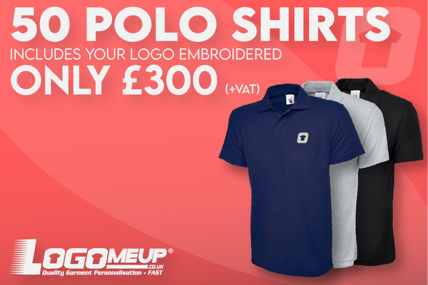 LogoMeUp Polo Shirt Offer