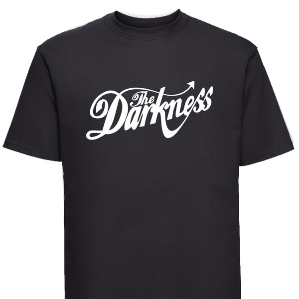 Classic White Logo Black Tee