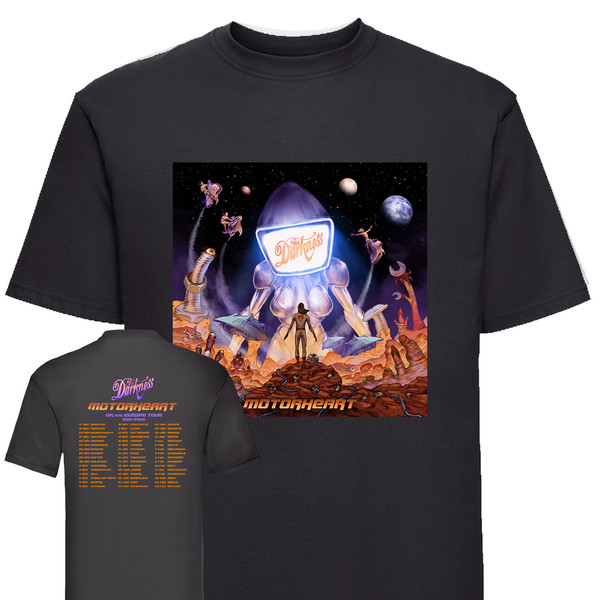 Motorheart Black Tour Tee UK