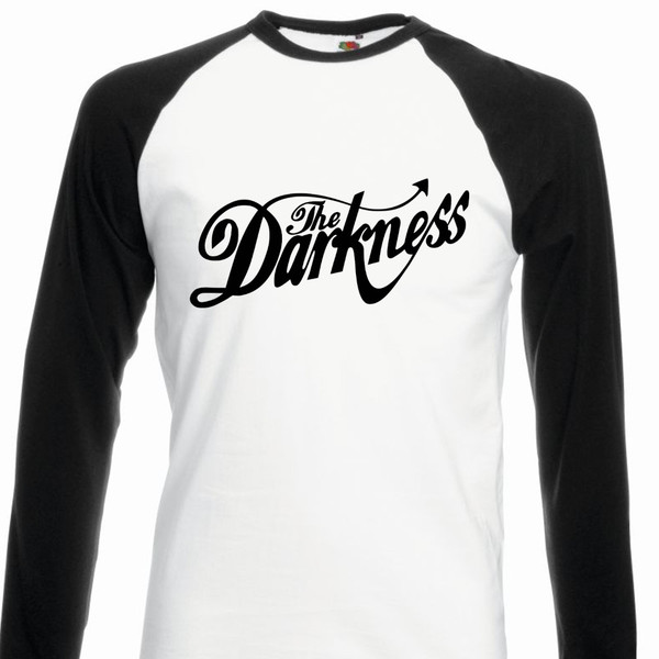 Raglan Black Logo on White w/ Black Sleeves